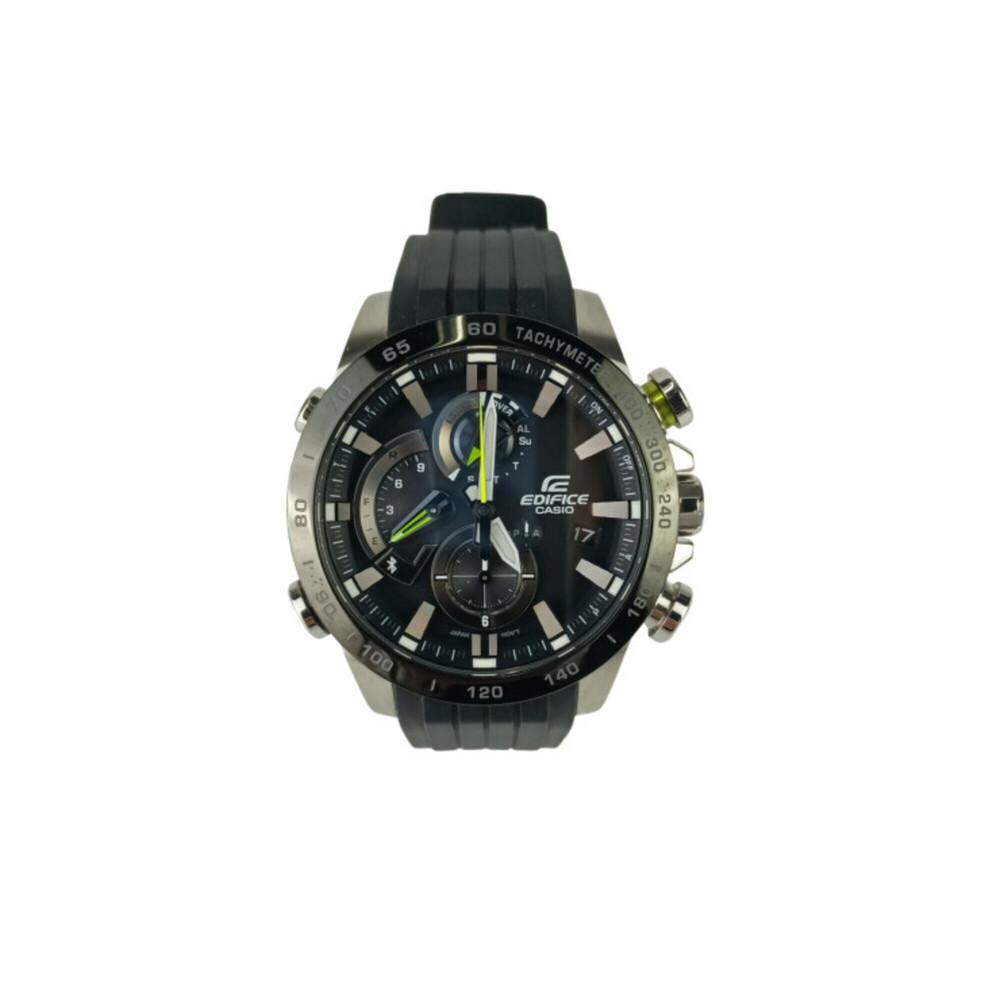 CASIO Edifice EQB-800 Series EQB-800BR-1AJF Black Dial Stainless Steel Dura-S...